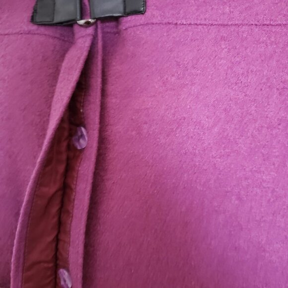 POUR FEMME Purple spring jacket coat Kids Youth Girls Size Large - Picture 5 of 9